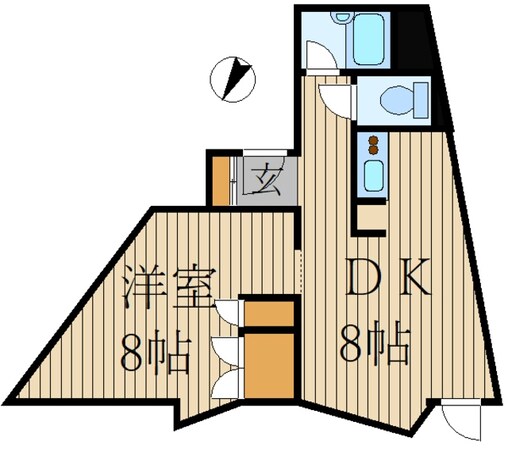 今井ハウスの物件間取画像